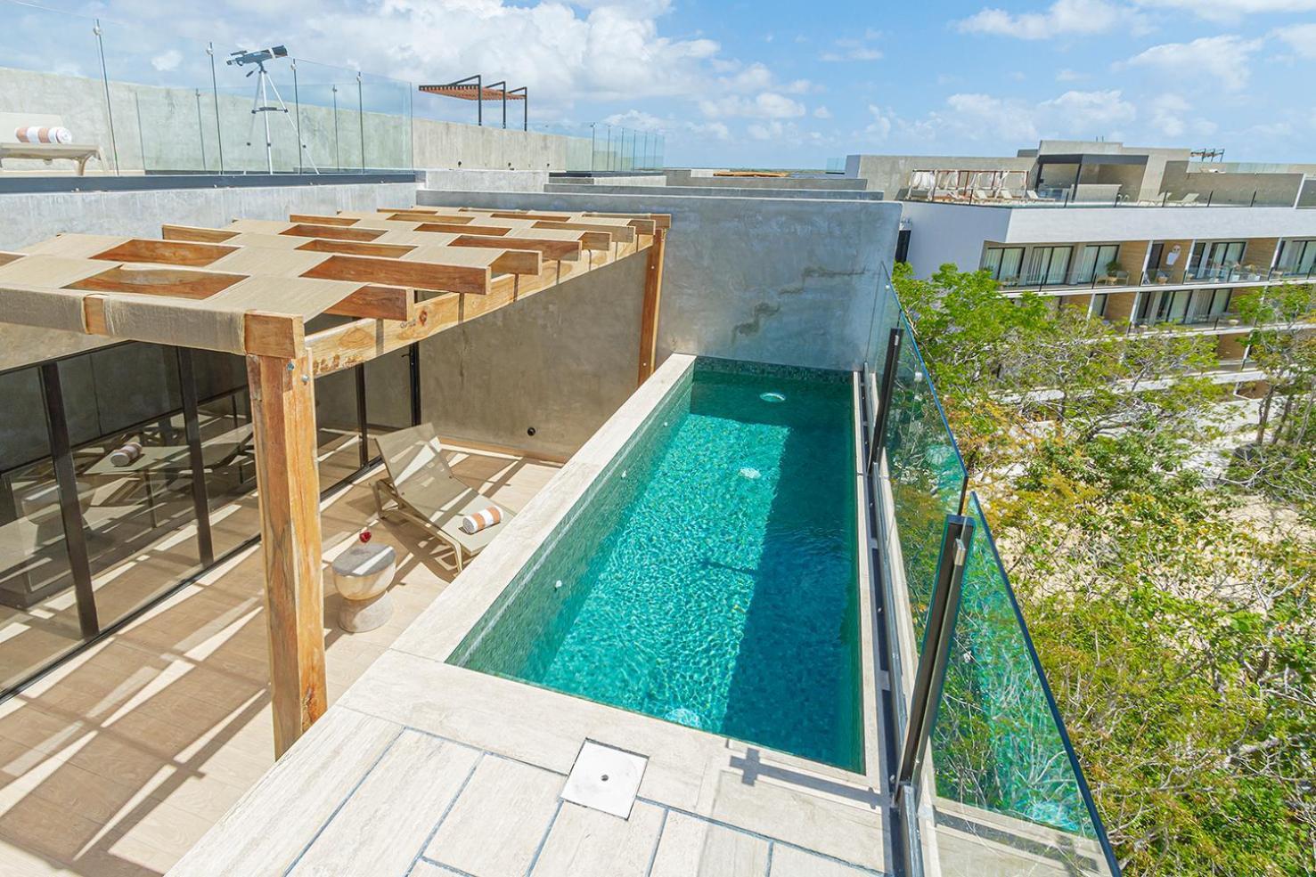 Impresionante Condominio Tuk Tulum Bagian luar foto